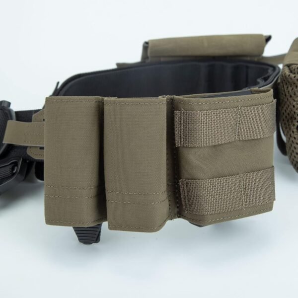 KDTAC Survival Game Tactical Belt - Quick-Draw Magazine Retention System - Ranger Green (RG)