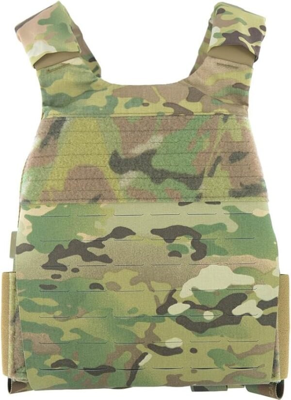 KDTAC FCSK4.0 Tactical Plate Carrier – Laser-Cut MOLLE Back Panel System NIJ-Certified Modular Platform for Special Operations & Survival Scenarios