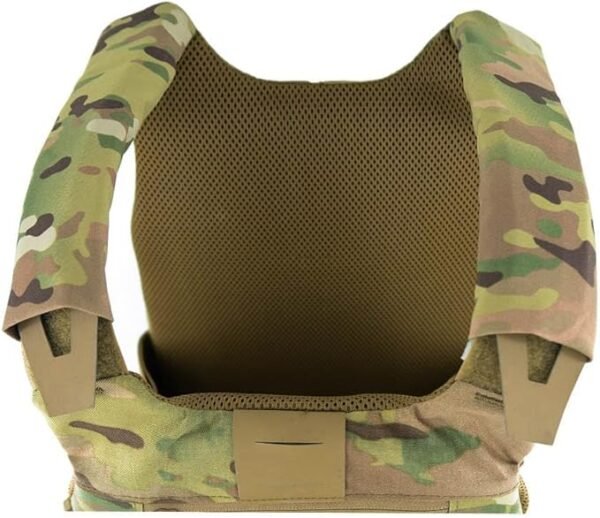 KDTAC FCSK4.0 Tactical Plate Carrier – Detachable Shoulder Straps & 3D Ventilated Mesh System NIJ-Certified Modular Armor Platform for Combat & Survival