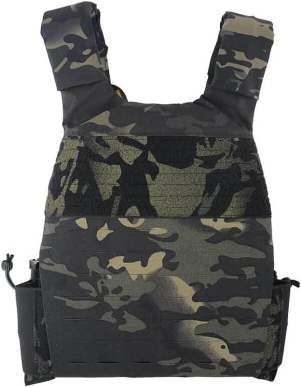 KDTAC-FCSK4.0-Tactical-Plate-Carrier-Back-Laser-Cut-MOLLE-500D-Cordura-Multicam-Black-March2025