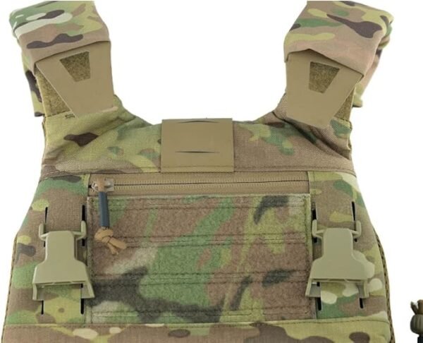 KDTAC FCSK4.0 Tactical Plate Carrier – 500D Cordura® with SWIFT CLIP & Laser-Cut Interface Front-Loading Tool Pouch System for Rapid Mission Adaptation