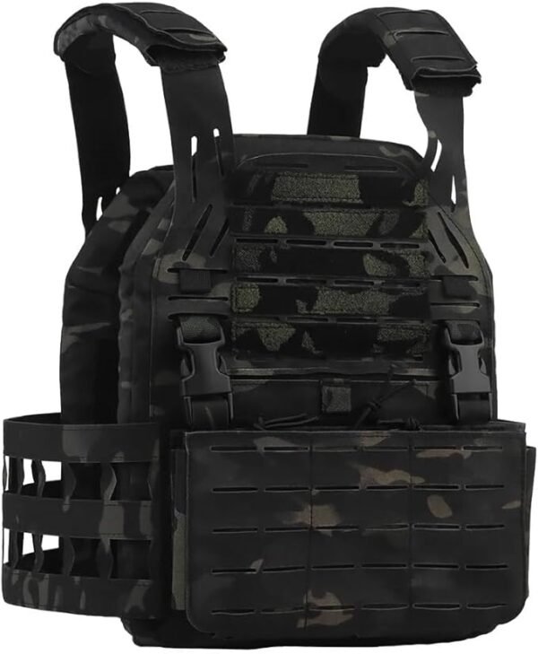 [KDTAC] LBT6094G3V2 Tactical Vest - Laser-Cut Load Bearing System, MCB Camo - Ergonomic Combat System (2025 Biomechanical Warfare Platform)